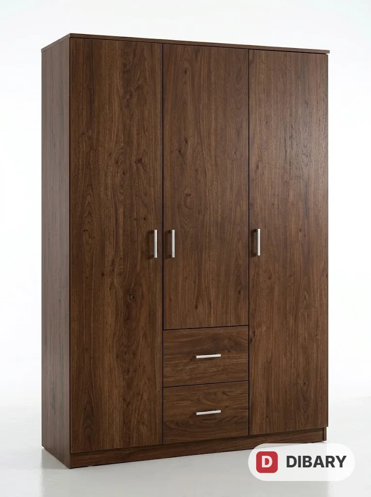 3 Door Wardrobe with Drawers