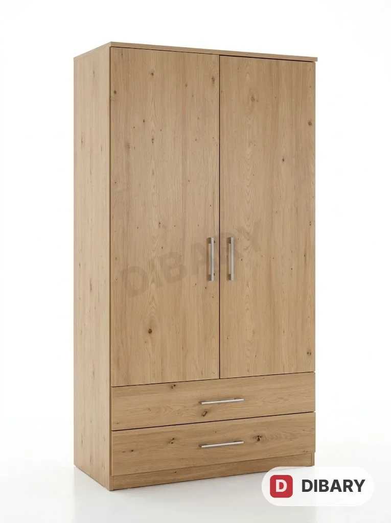 2 Door Wardrobe with Drawers