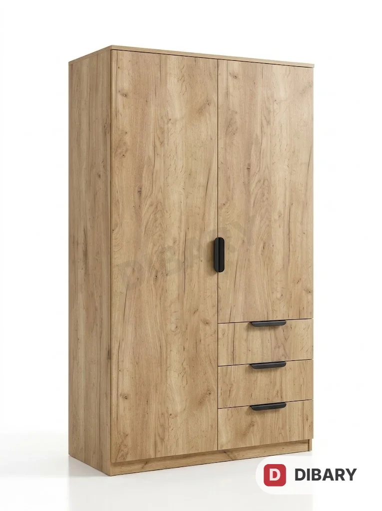 2 Door Wardrobe with Drawers