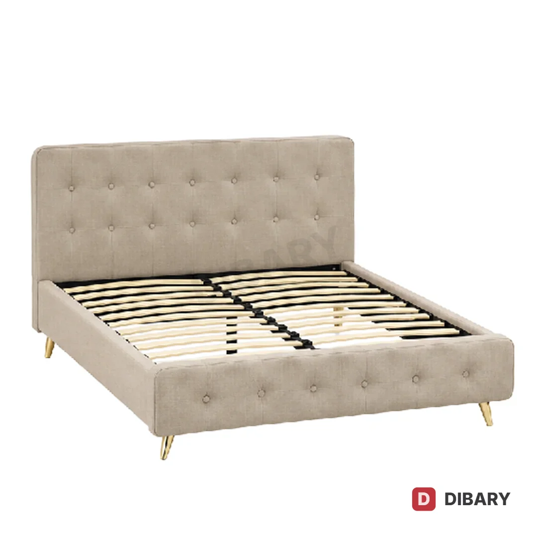 Upholstered Tufted Full Bed Frame BD006