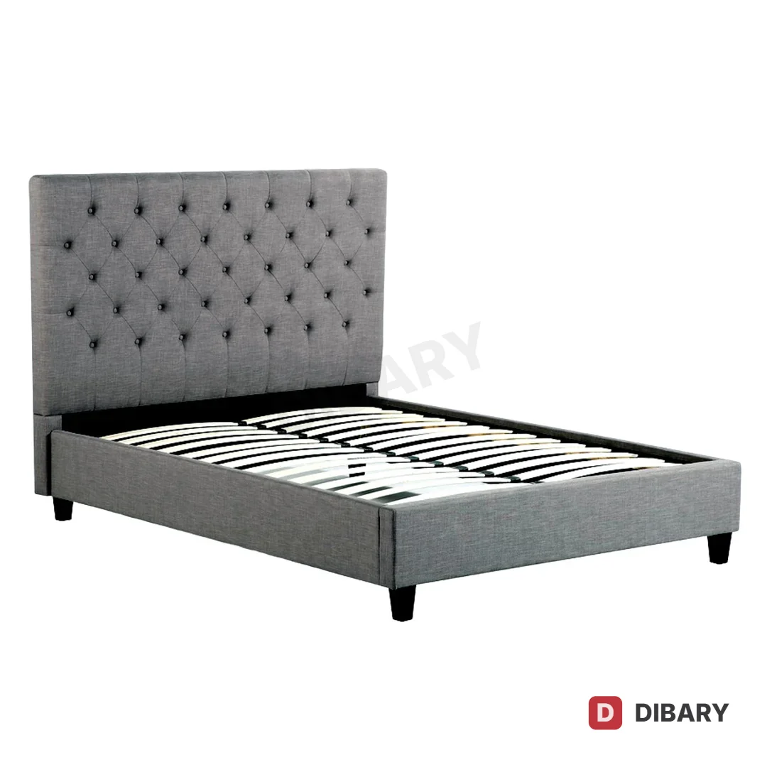 Upholstered Tufted Full Bed Frame BD010
