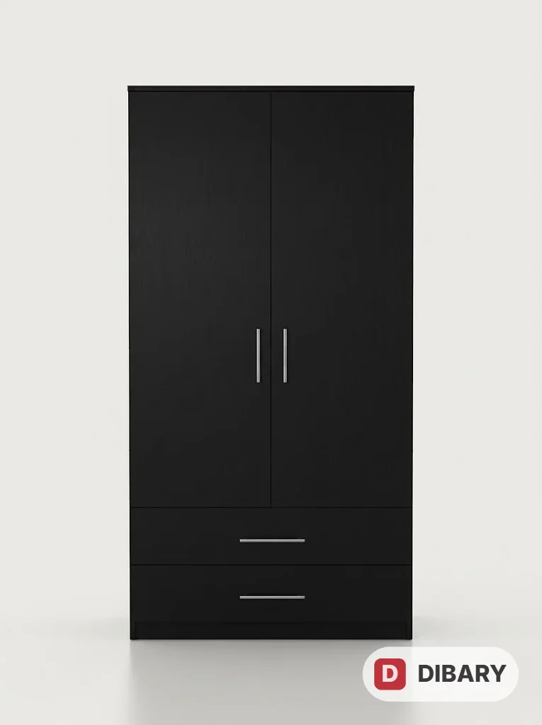 2 Door Wardrobe with Drawers