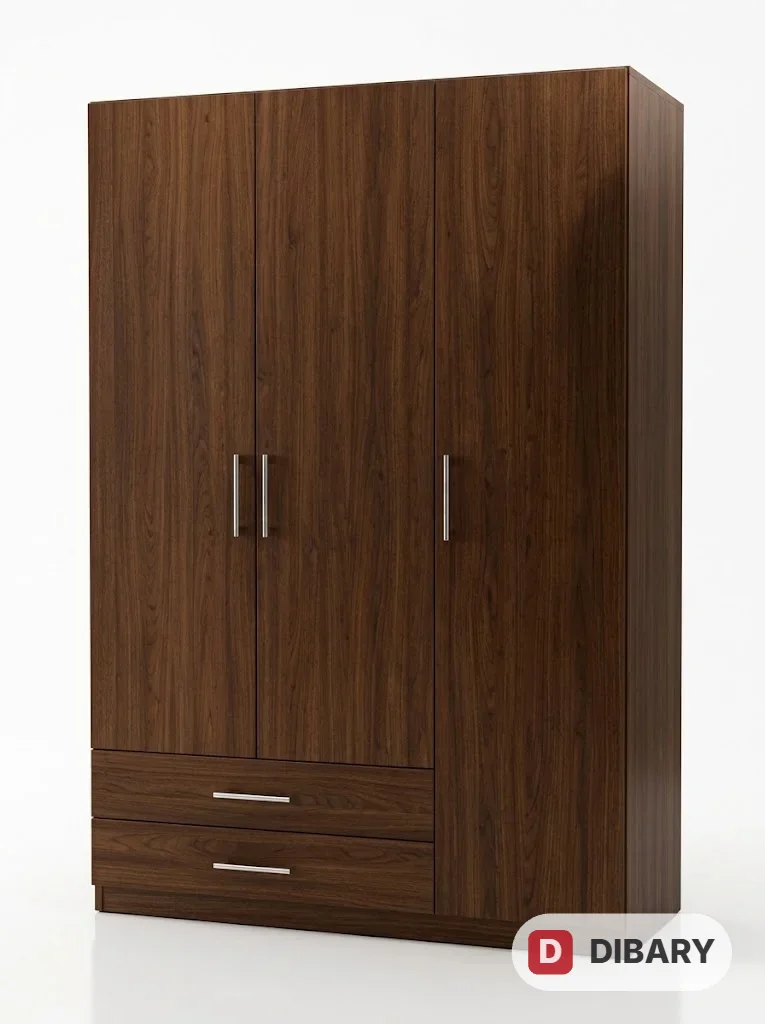 3 Door Wardrobe with Drawers