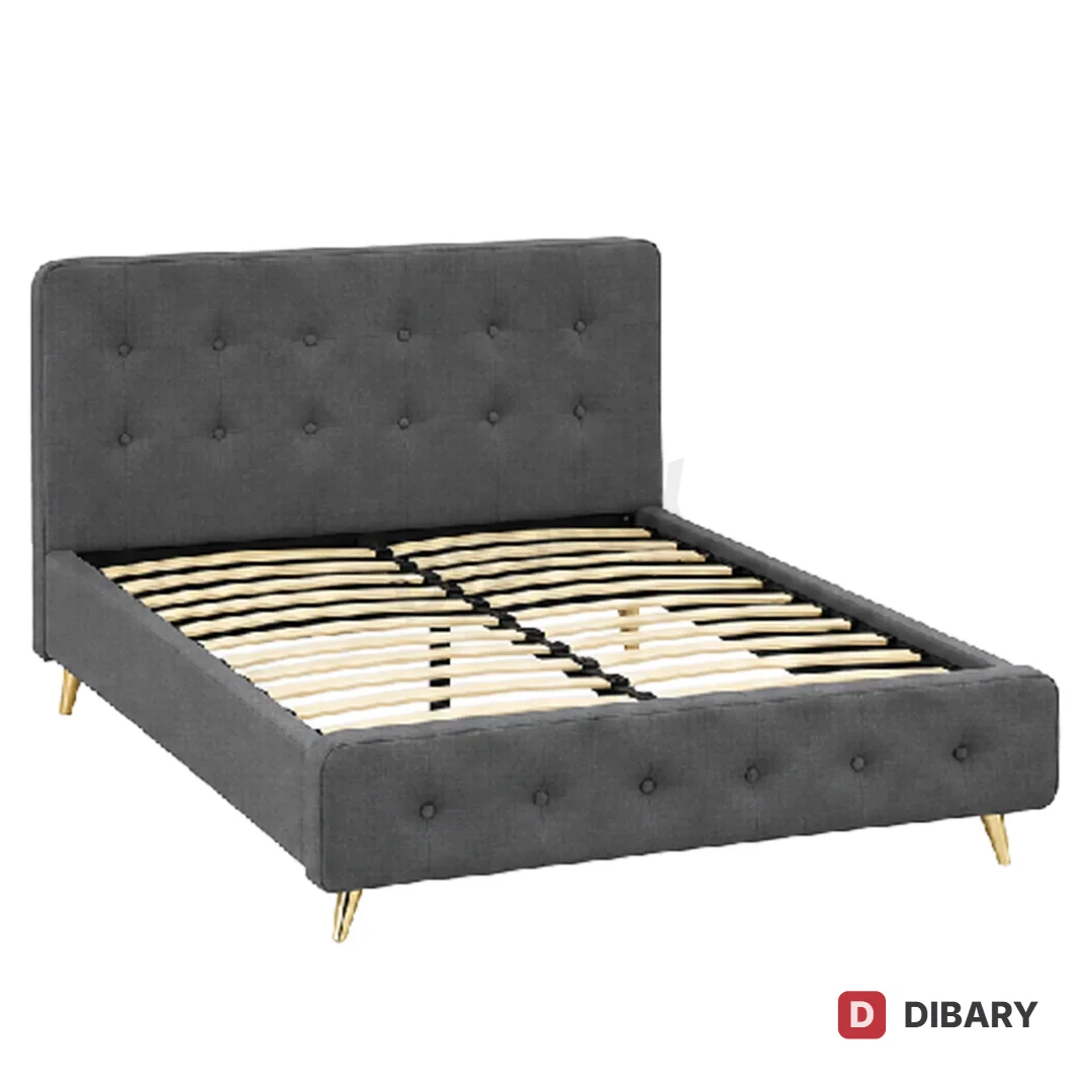 Upholstered Tufted Full Bed Frame BD006