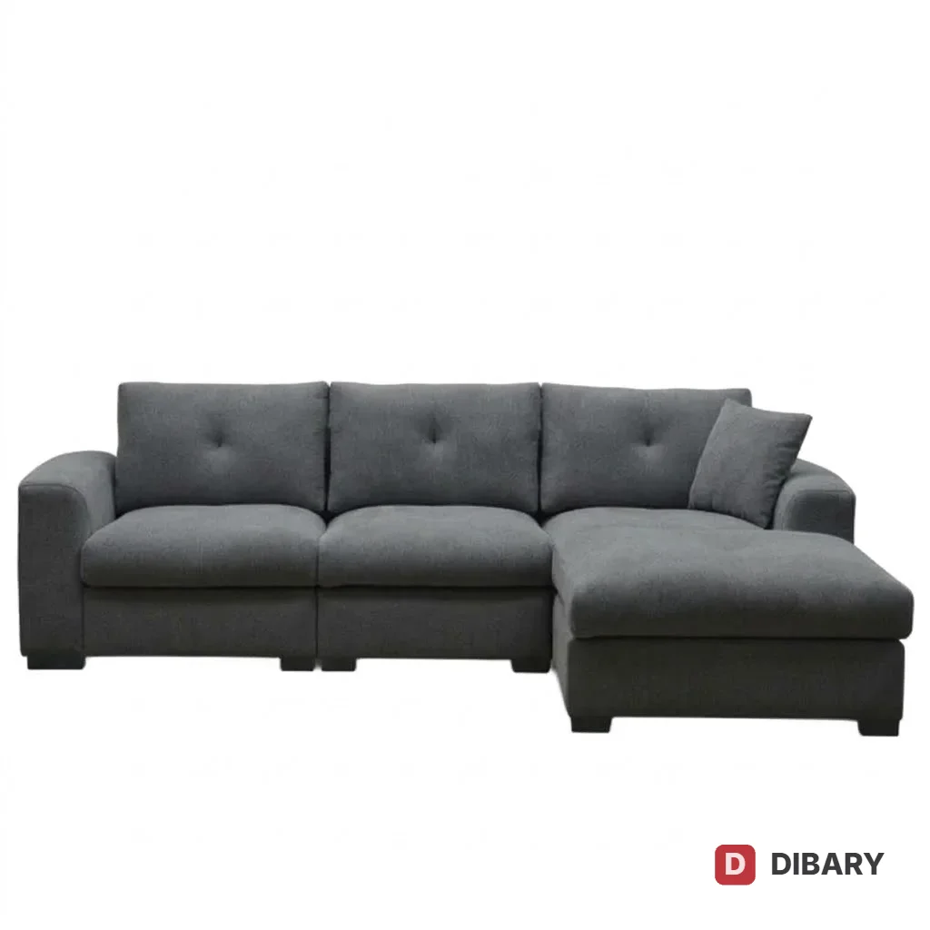 3 Seater Sofa with Lounge Chair